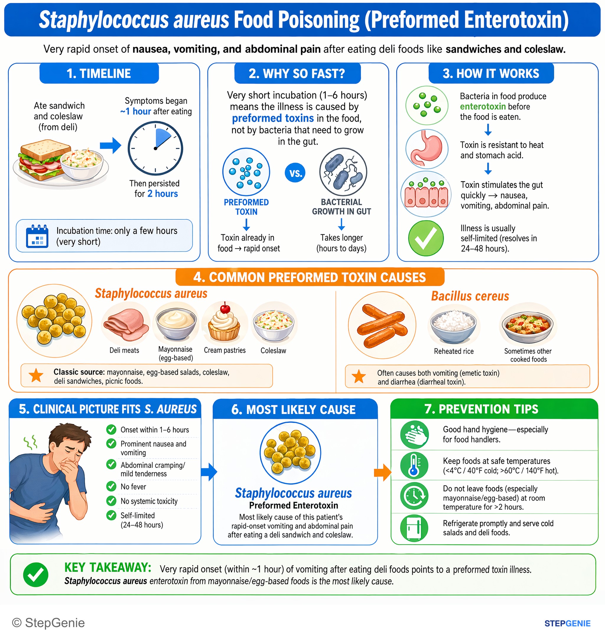 Gastroenterology — StepGenie USMLE Step 1 explanation infographic