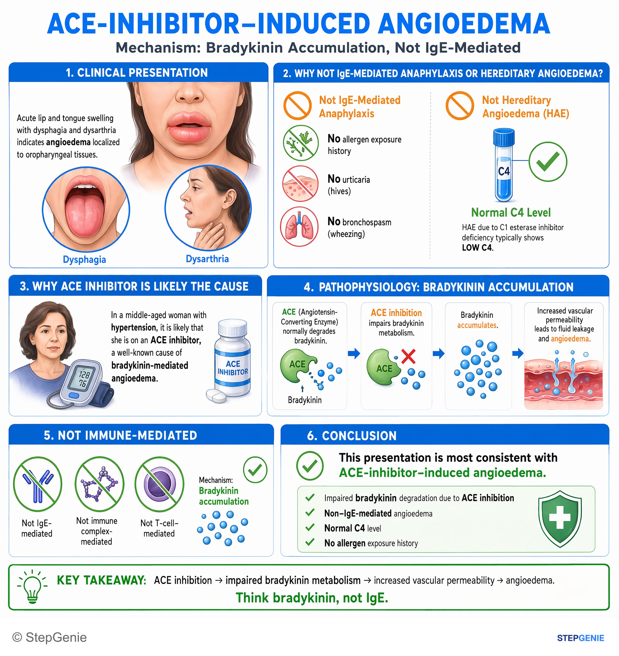 Cardiovascular drugs — StepGenie USMLE Step 1 explanation infographic