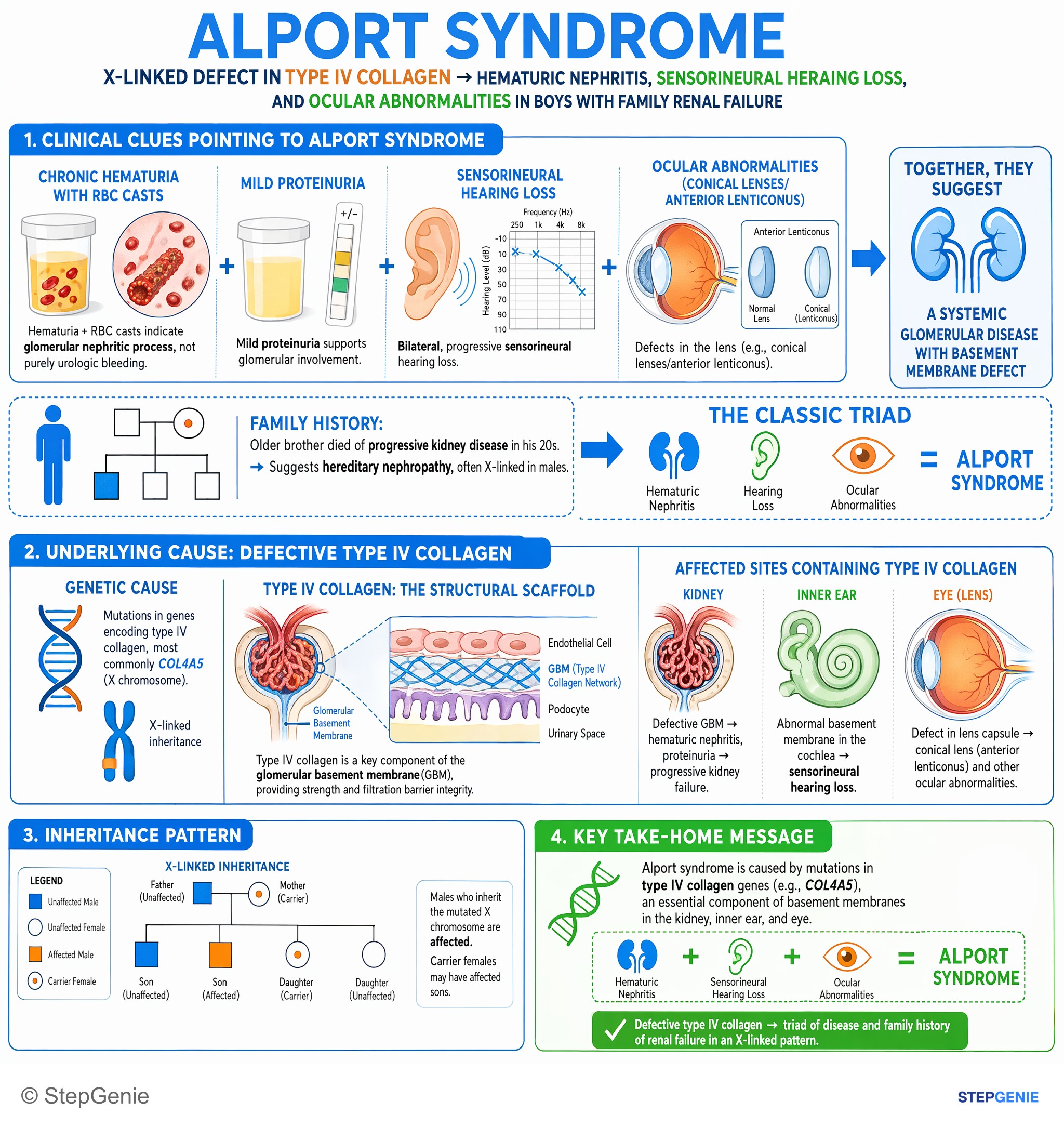 Congenital and developmental anomalies — StepGenie USMLE Step 1 explanation infographic
