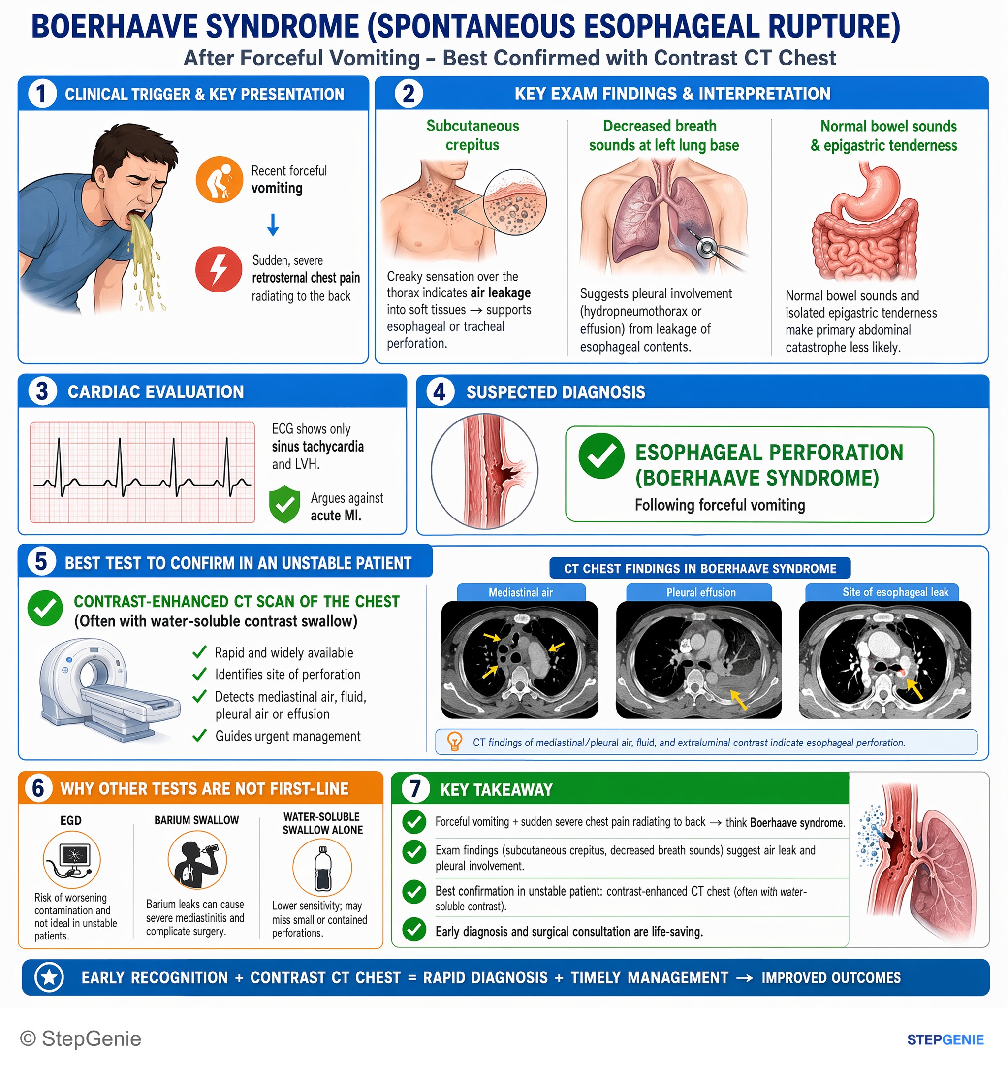 Miscellaneous — StepGenie USMLE Step 2 explanation infographic