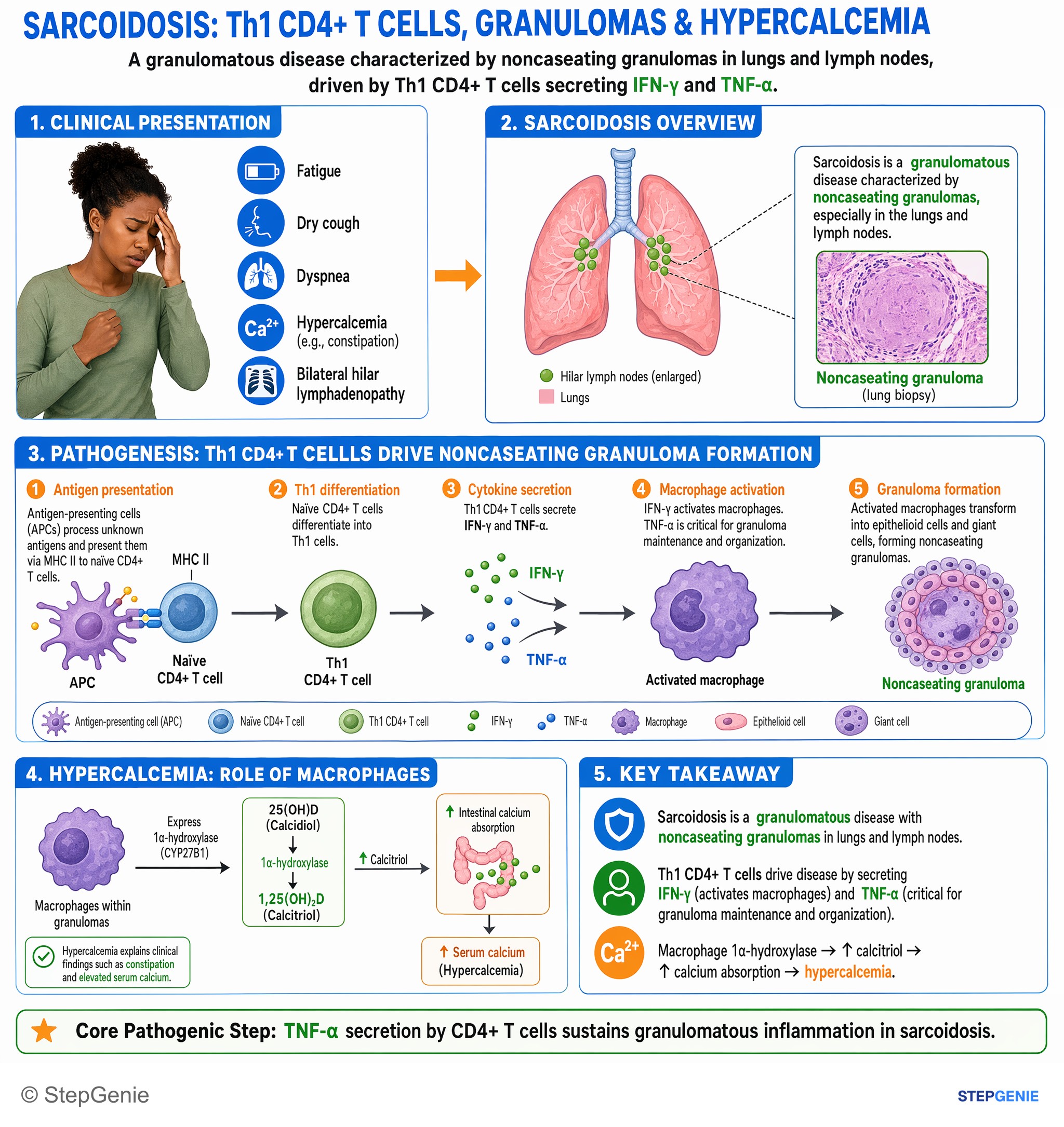 Autoimmune-related disorders — StepGenie USMLE Step 1 explanation infographic