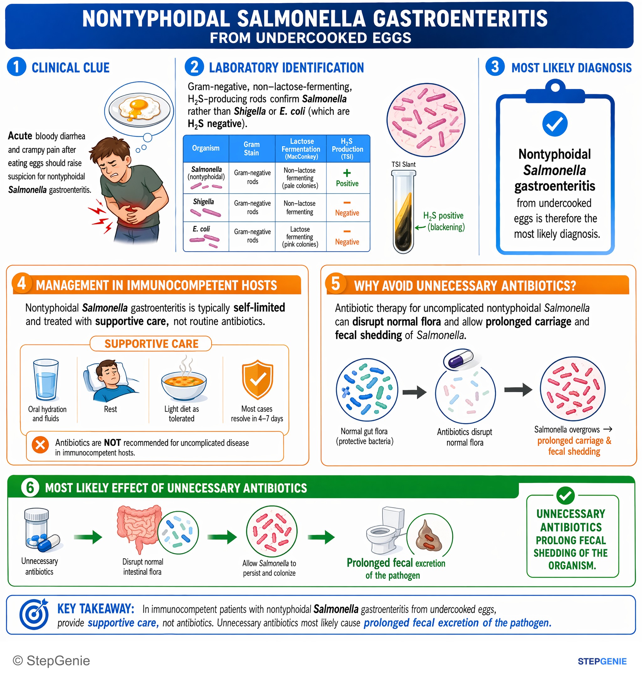 Gastroenterology — StepGenie USMLE Step 1 explanation infographic