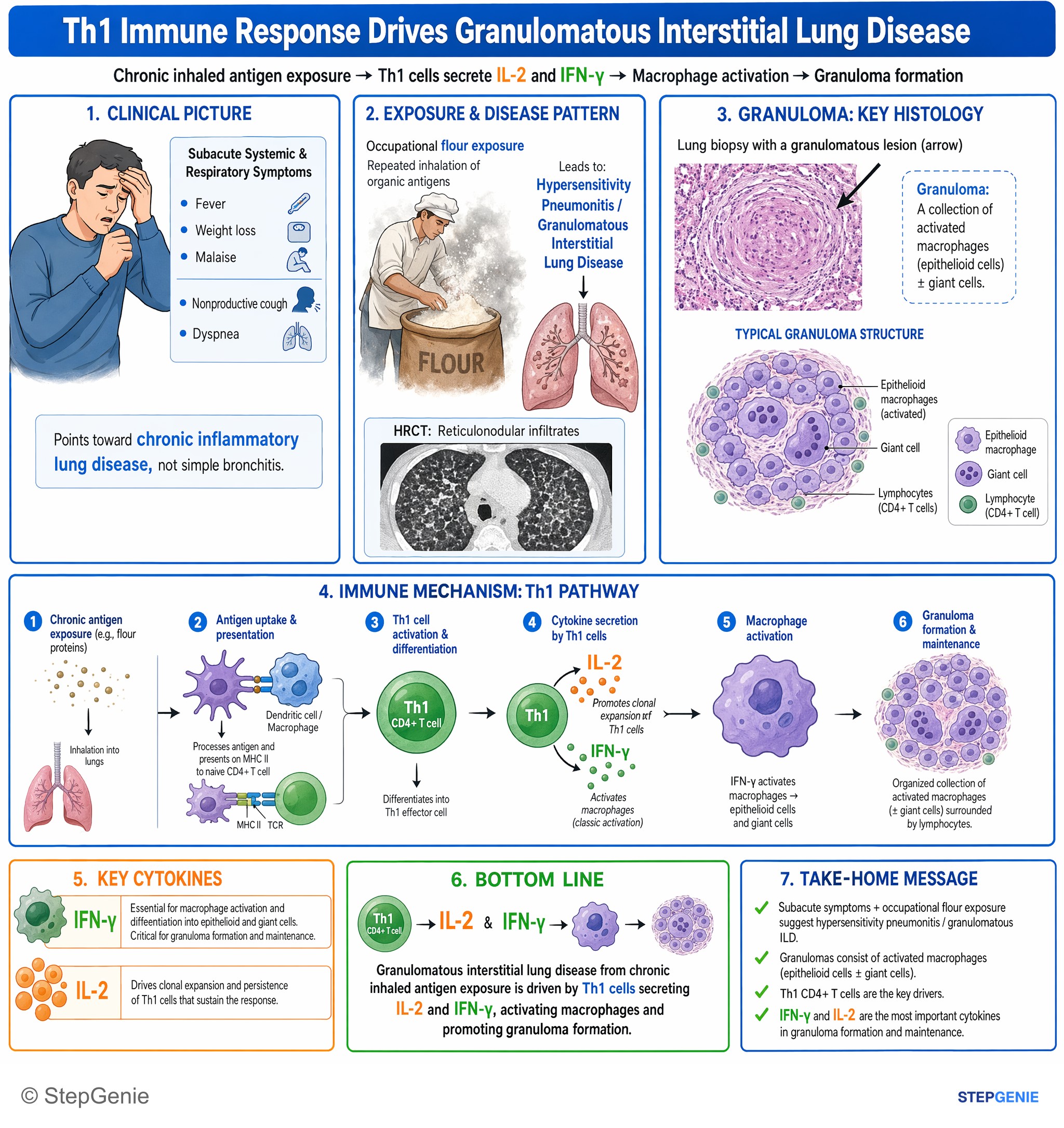 Autoimmune-related disorders — StepGenie USMLE Step 1 explanation infographic