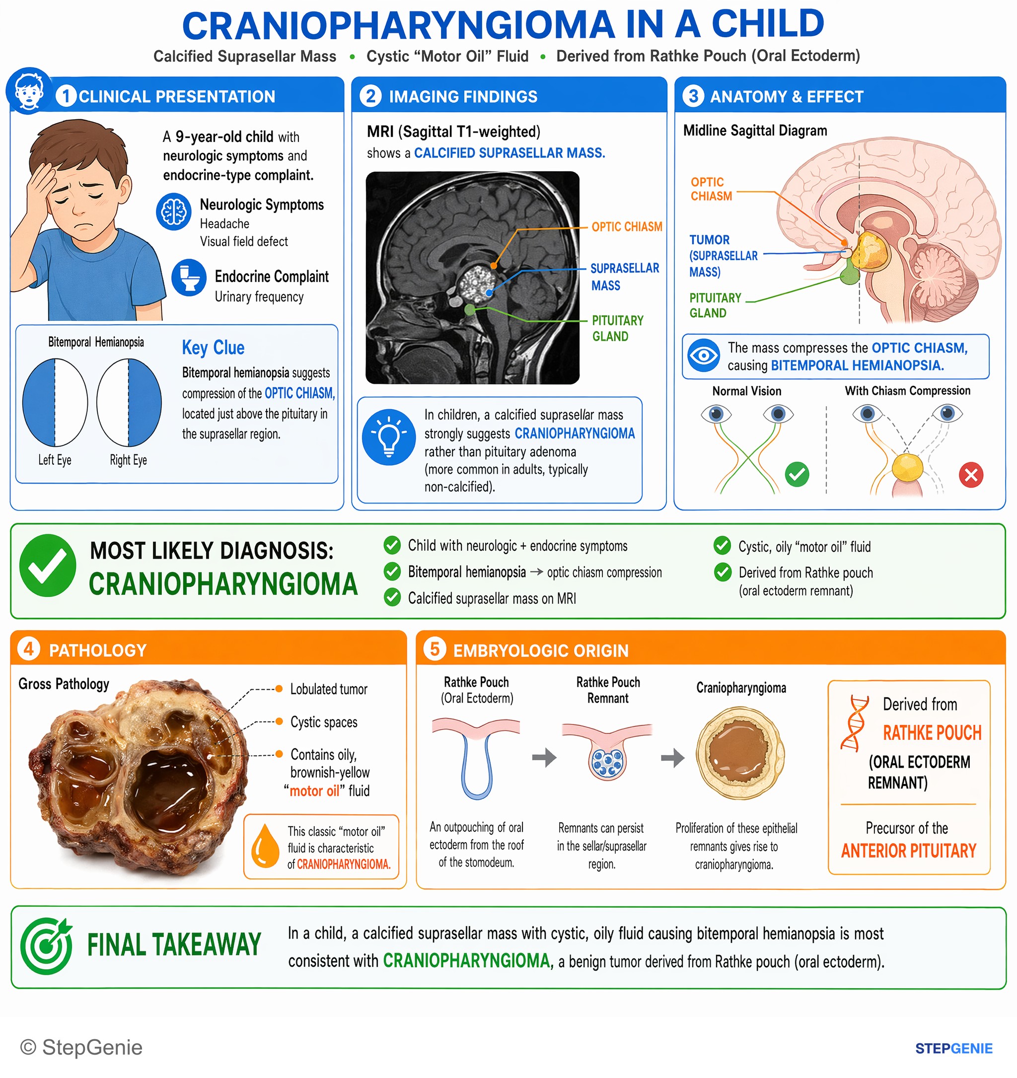 Congenital and developmental anomalies — StepGenie USMLE Step 1 explanation infographic