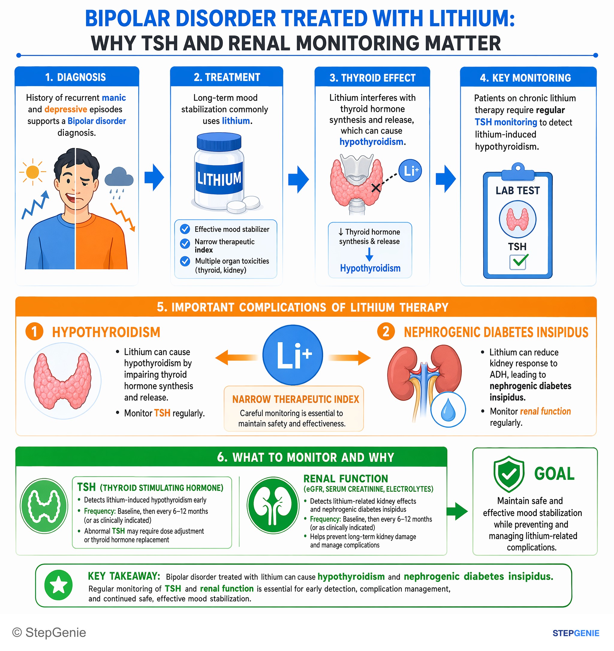 Normal structure and function of endocrine glands — StepGenie USMLE Step 1 explanation infographic