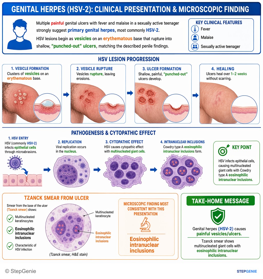 Viral infections — StepGenie USMLE Step 1 explanation infographic